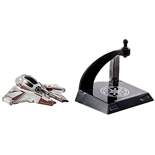Star Wars Starships Select Premium Diecast OBI-Wan Kenobi s Jedi Interceptor - Space-Themed Activity Set