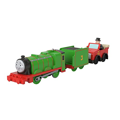 Wholesale Henry With Winston And Sir Topham Hatt Motorized Toy Train For Preschool Kids 3 Years And Ol - Interactive Railway Play Set
