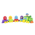 Musical Alphabet Train With JJ-Features Alphabet Train With Music,Sounds & Phrases-4 Alphabet Wagons,1 JJ Conductor Figure-Plays Clips Of ABC Song -Toys For Kids And Preschoolers - Interactive Railway Play Set