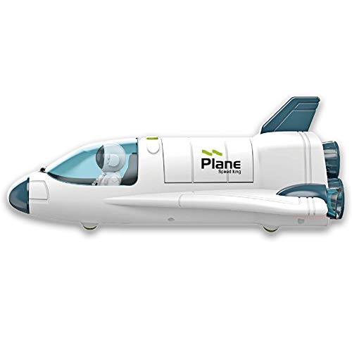 Budget Space Shuttle Spacecraft Airplane Toys For Kids With Lights & Sound & Astronaut Figure,Spaceship Toys For Any Interstellar Mission Adventure,Toy Rocket Gift For Boys 3-5-8 - Space-Themed Activity Set