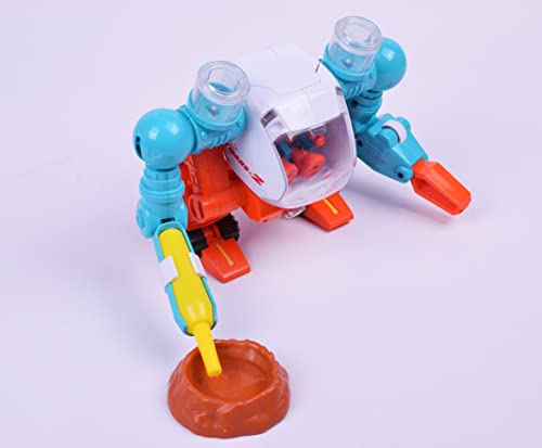 Stro Venture Mars Walker Mars Mission Space Toy Transformable Explorer Robot With Light Astronaut Figure And Accessories Transform From Walking To Driving Mode - Space-Themed Activity Set
