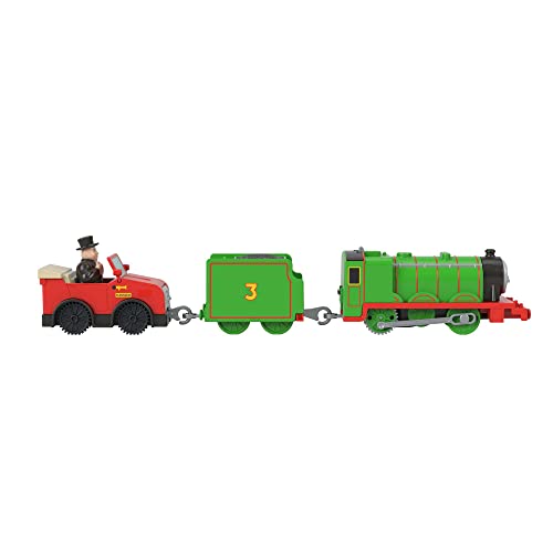 Wholesale Henry With Winston And Sir Topham Hatt Motorized Toy Train For Preschool Kids 3 Years And Ol - Interactive Railway Play Set