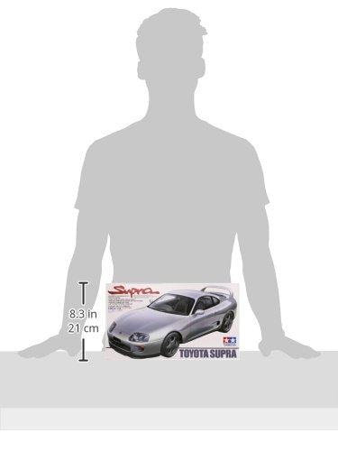 24123 1/24 Scale Sports Car Series Toyota Supra Model Kit (300024123) - Creative Track-Building Edition