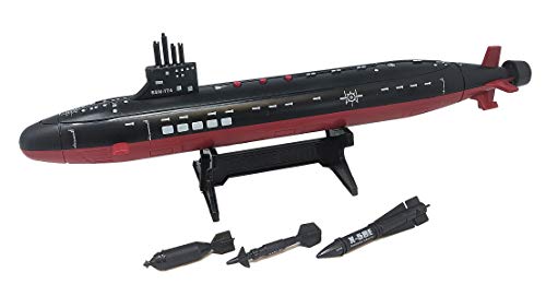 Promo 16.5 Inch Toy Navy Black Submarine With Sound Effects And Torpedo (2 Pack) - Naval-Themed Activity Set
