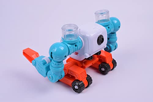 Stro Venture Mars Walker Mars Mission Space Toy Transformable Explorer Robot With Light Astronaut Figure And Accessories Transform From Walking To Driving Mode - Space-Themed Activity Set