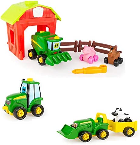 Build-a-Buddy – Johnny Tractor Toy And Screwdriver Ages 3 And Up - Hands-On Tractor Play Collection