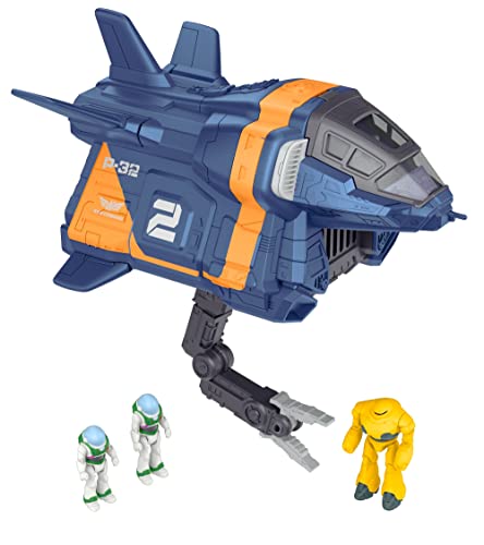 Disney Pixar Lightyear Toys Armadillo Vehicle With 3 Action Figures Lights Sounds And Claw Arm Hyperspeed Series Gamma Fusion Toy Gif - Space-Themed Activity Set
