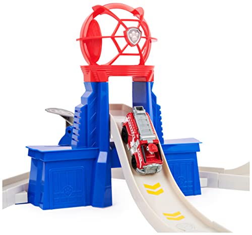 True Metal Total City Rescue Movie Track Set With Exclusive Marshall Vehicle 1:55 Scale Kids Toys For Ages 3 And Up - Creative Track-Building Edition