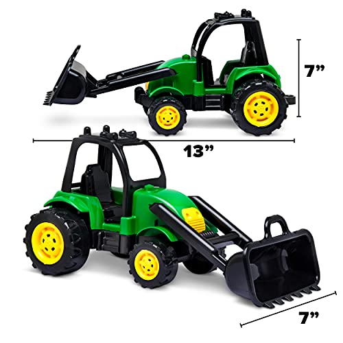 Top 10 Toy Tractor Truck Construction Vehicle For Kids And Toddlers - Hands-On Tractor Play Collection