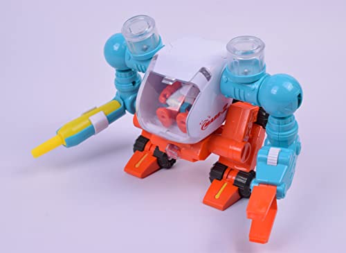 Stro Venture Mars Walker Mars Mission Space Toy Transformable Explorer Robot With Light Astronaut Figure And Accessories Transform From Walking To Driving Mode - Space-Themed Activity Set