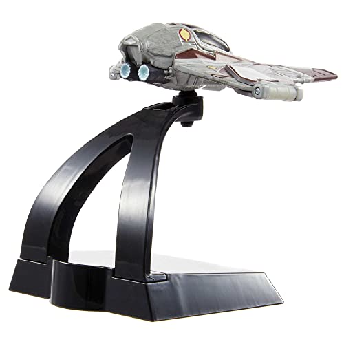 Star Wars Starships Select Premium Diecast OBI-Wan Kenobi s Jedi Interceptor - Space-Themed Activity Set