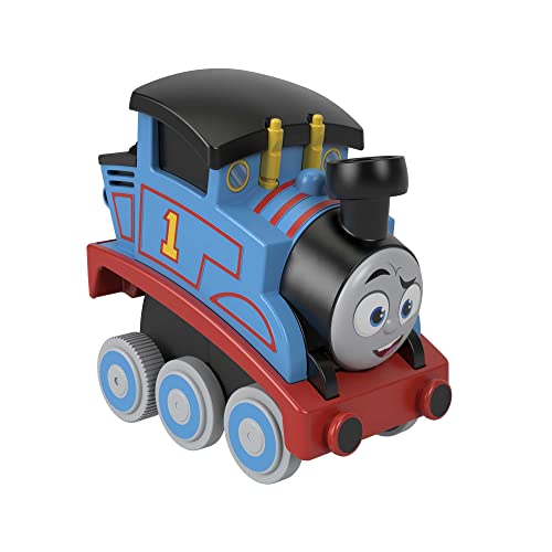 Press N Go Stunt Train Engine Thomas Racing Toy Vehicle For Toddlers And Preschool Kids Ages 2 Years And Up - Interactive Railway Play Set