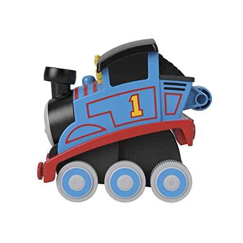 Press N Go Stunt Train Engine Thomas Racing Toy Vehicle For Toddlers And Preschool Kids Ages 2 Years And Up - Interactive Railway Play Set