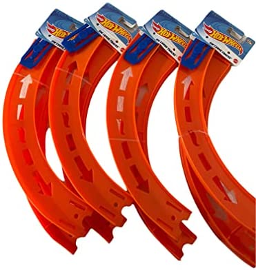 Curve Tracks Expansion Packs Includes 8 Curved Track Pieces & 4 Connectors 10 Long - Creative Track-Building Edition