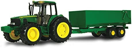 TOMY John Deere Big Farm Tractor With Wag - Hands-On Tractor Play Collection