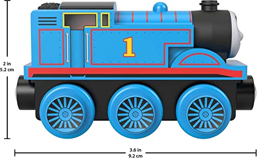 Promo Price Thomas And Friends Thomas Push-Along Toy Train For Toddlers And Preschool Kids Wooden Railway Thomas - Interactive Railway Play Set