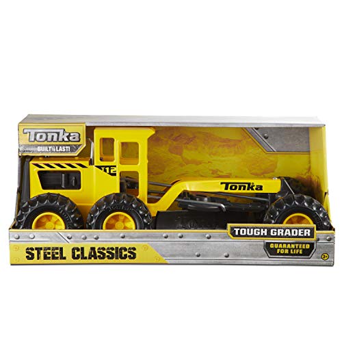 Steel Grader Vehicle - Hands-On Tractor Play Collection