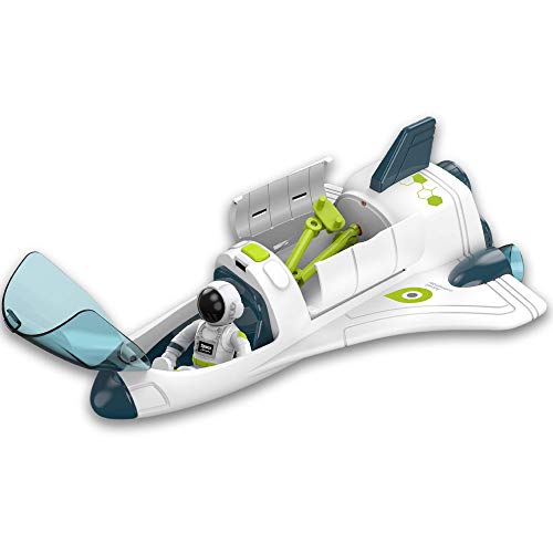 Budget Space Shuttle Spacecraft Airplane Toys For Kids With Lights & Sound & Astronaut Figure,Spaceship Toys For Any Interstellar Mission Adventure,Toy Rocket Gift For Boys 3-5-8 - Space-Themed Activity Set