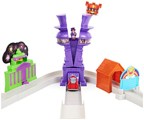 True Metal Total City Rescue Movie Track Set With Exclusive Marshall Vehicle 1:55 Scale Kids Toys For Ages 3 And Up - Creative Track-Building Edition