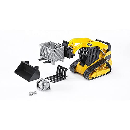 Top 10 Toys – Construction Realistic Attachments And Accessories For Frontloader Vehicle Including A Basket Pallet Winch And Forks – Ages 3+ - Hands-On Tractor Play Collection