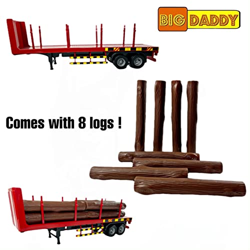 Wholesale Rig Heavy Duty Tractor Trailer Transport Series Lumber Truck Tractor Trailer - Hands-On Tractor Play Collection