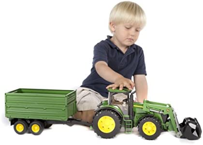 John Deere 7930 With Frontloader And Tandemaxle Tipping Trail - Hands-On Tractor Play Collection