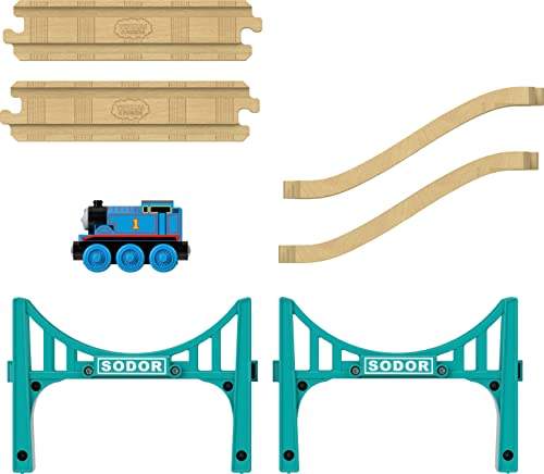 Price Thomas & Friends Wood Bridge Track Pack - Interactive Railway Play Set