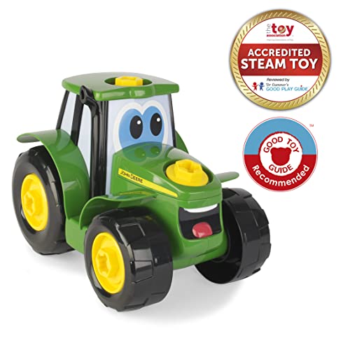 Build-a-Buddy – Johnny Tractor Toy And Screwdriver Ages 3 And Up - Hands-On Tractor Play Collection