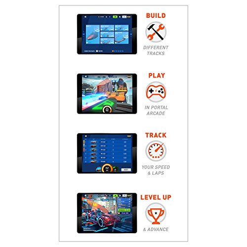 Promo Hot Wheels Id Smart Track Starter Kit With 3 Exclusive Cars Track Pieces And Hot Wheels Race Portal For Physical & Digital Play Gift For Kids Ages 8 Years Old & Up - Creative Track-Building Edition