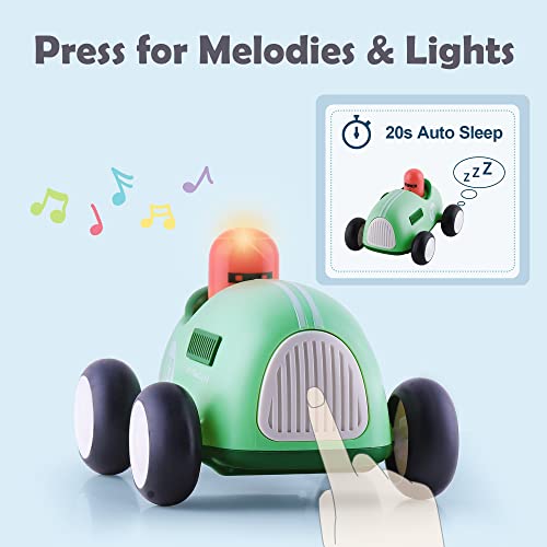 Promo Baby Car Toys W/ Lights Music Toddler Push And Go Friction Powered Toy Set Kids Electronic Submarines Vehicle Playset Birthday Gift For 12 18 Month 1 2 3 Years Old Boys Girls Infants - Naval-Themed Activity Set