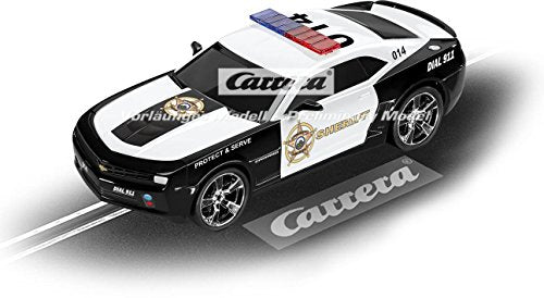 New GO 64031 Chevrolet Camarao ZL1 Sherrif Slot Car Racing Vehicl - Creative Track-Building Edition