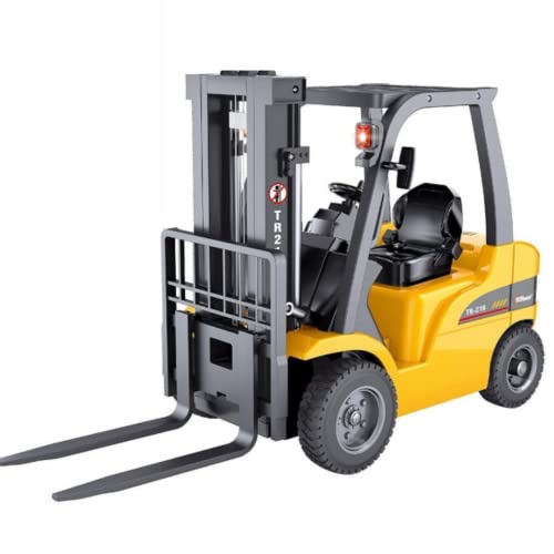 Deals Jumbo Remote Control Forklift 13 Inch Tall 8 Channel Full Functional Professional RC Forklift Construction Toys High Powered Motors 1:10 Scale – Heavy Metal – (TR-216) - Hands-On Tractor Play Collection