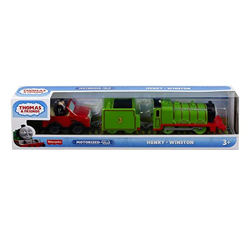Wholesale Henry With Winston And Sir Topham Hatt Motorized Toy Train For Preschool Kids 3 Years And Ol - Interactive Railway Play Set