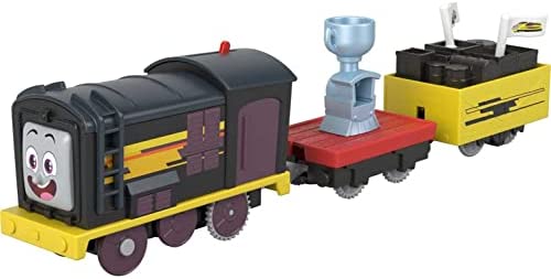 Deliver The Win Diesel Motorized Battery-Powered Toy Train Engine For Preschool Kids Ages 3 Years And Ol - Interactive Railway Play Set