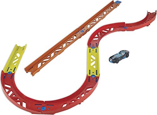 Track Builder Pack Assorted Curve Parts Connecting Sets Ages 4 And Older - Creative Track-Building Edition