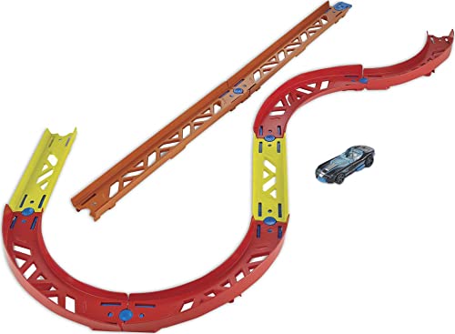 Track Builder Pack Assorted Curve Parts Connecting Sets Ages 4 And Older - Creative Track-Building Edition