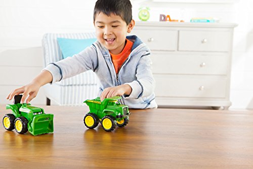 Sandbox Vehicle Set — Includes Dump Truck Toy And Tractor Toy With Loader — Girl And Boy Toys — Ages 18 Months And Up — 6 Inch — 2 Count - Hands-On Tractor Play Collection