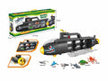 Submarine Toy Shark Car Vehicle Toy W/ 6 Sea Animals And Storage Toys For 3 4 5 6 7 Year Old Ki - Naval-Themed Activity Set