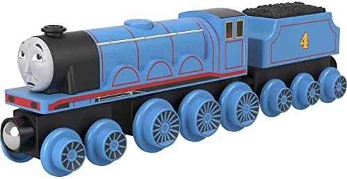 Cheap Wooden Railway James Engine And Coal Car Push-Along Train Made From Sustainably Sourced Wood For Kids 2 Years And Up - Interactive Railway Play Set