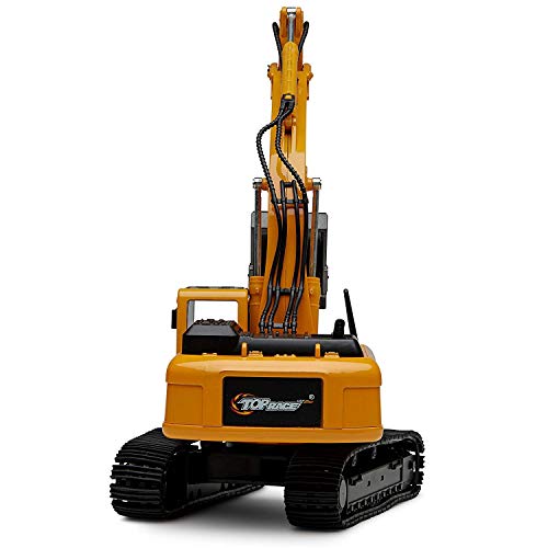 Excavator Toy Trucks Construction Toys Excavator Toys For Boys Diecast Metal Truck Toy Kids Tractor Toys 1:40 Scale Great Toddler Toys For 8 Year Old Boys And U - Hands-On Tractor Play Collection