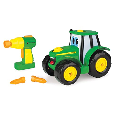 Build-a-Buddy – Johnny Tractor Toy And Screwdriver Ages 3 And Up - Hands-On Tractor Play Collection
