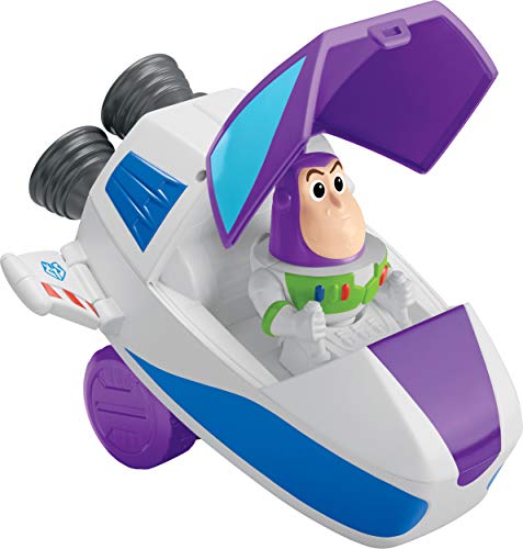 New Fisher-Price Disney Pixar Toy Story 4 Buzz Vehicle - Space-Themed Activity Set