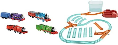 Price Thomas & Friends Really Useful Engine Pack Set Of 4 Motorized Toy Train Engines For Preschool Kids Ages 3 Years And Ol - Interactive Railway Play Set
