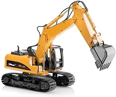 Excavator Toy Trucks Construction Toys Excavator Toys For Boys Diecast Metal Truck Toy Kids Tractor Toys 1:40 Scale Great Toddler Toys For 8 Year Old Boys And U - Hands-On Tractor Play Collection