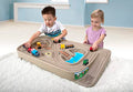 Portable Carry And Go Kids Race Track Toy Car Train Table 2-Sided No Assembly For Children 3 4 5 6 7 Years Old Boys Girls Made In USA - Creative Track-Building Edition