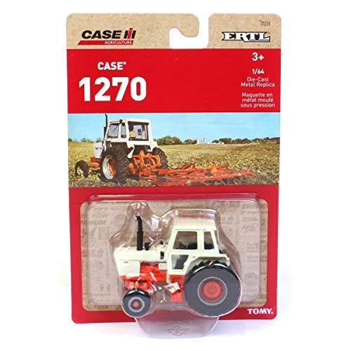 1/64 Case 1270 Cab Diecast Replica Tractor 44228 - Hands-On Tractor Play Collection