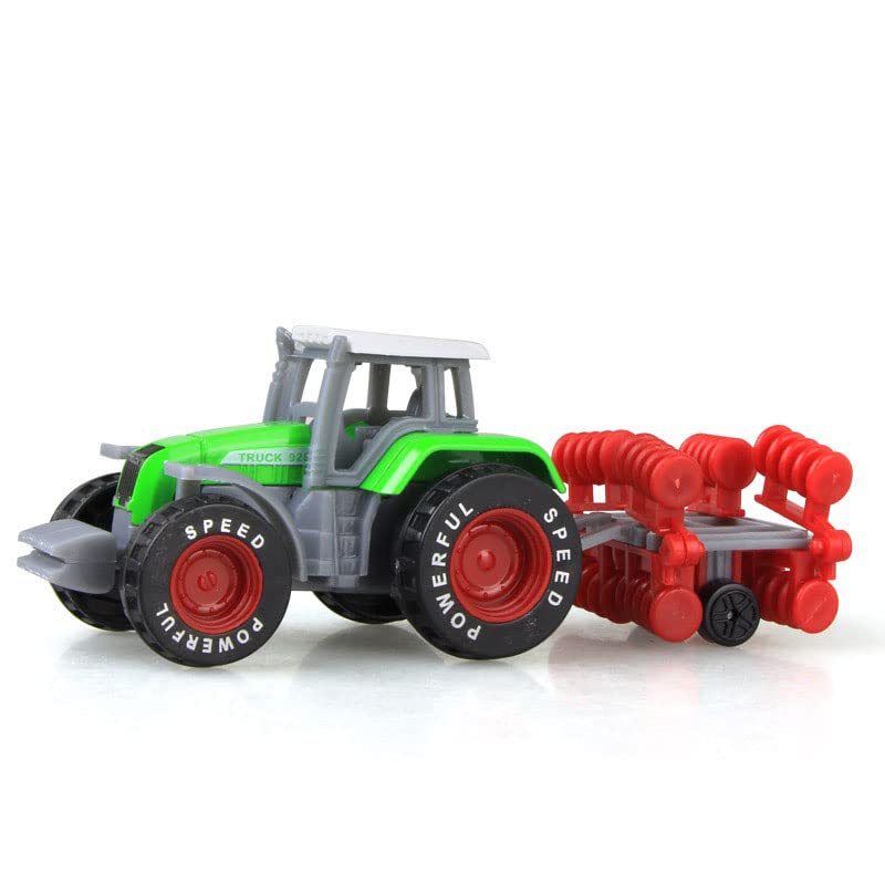 Kid s Farm Tractor Toys With Trailers ,Alloy And ABS Toy Truck Realistic Tractor Vehicle Value Play Set Set Of 4 - Hands-On Tractor Play Collection
