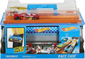 Discount Race Case Track Set With 2 Hot Wheels Cars Dual Launcher For Side-By-Side Racing Storage Container Toy For Kids 4 Years Old & Up - Creative Track-Building Edition