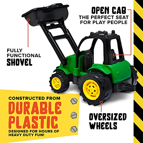 Top 10 Toy Tractor Truck Construction Vehicle For Kids And Toddlers - Hands-On Tractor Play Collection
