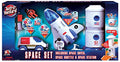 Pace Playset – Toy Space Shuttle Space Station & Space Rover With Lights And Sound & 2 Astronaut Figurine Toys For Boys And Girls - Space-Themed Activity Set